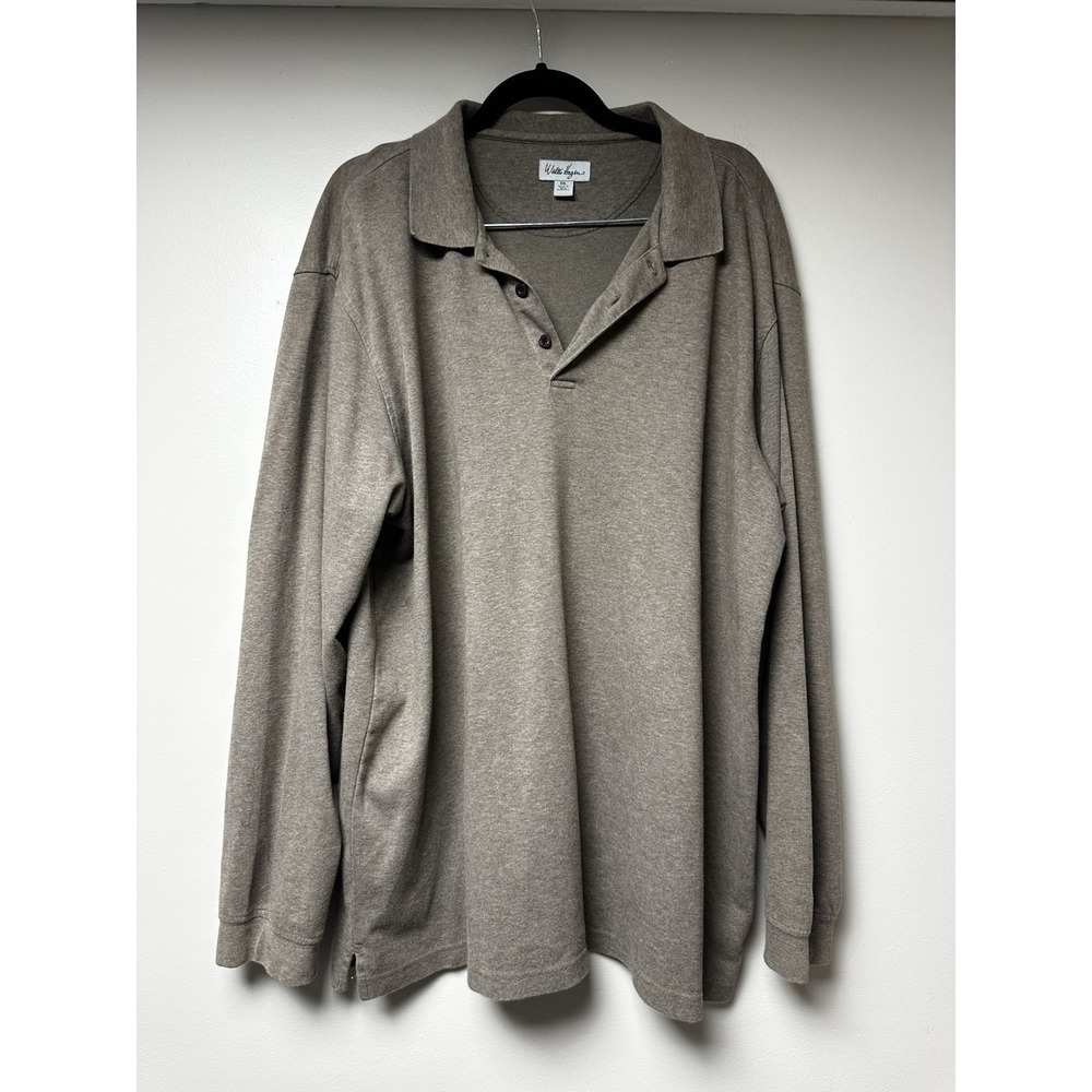 Walter Hagen Men's Brown‎ 3/4 Zip Pullover Size XXL